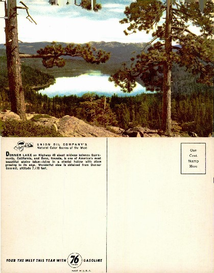 Donner Lake from Donner Summit