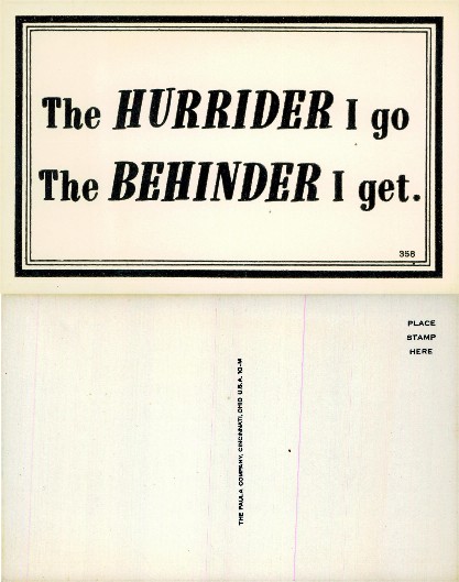 Humorous Saying Card
