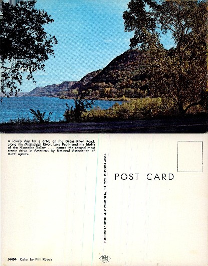Great River Road, Lake Pepin, and Bluffs
