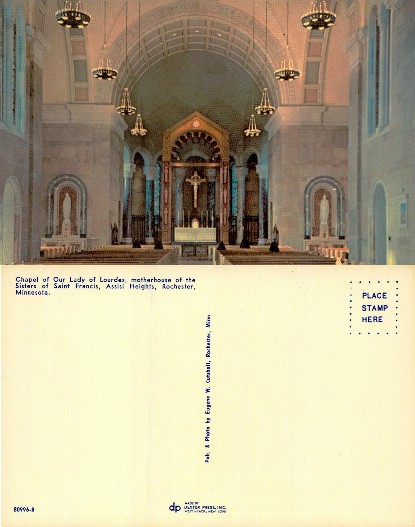 Chapel Interior, Our Lady of Lourdes