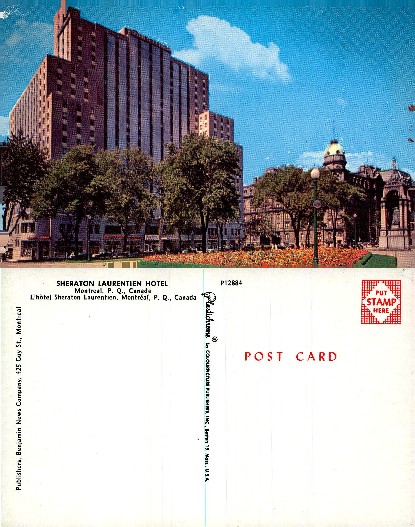 Sheraton Laurentien Hotel and Dorchester Square
