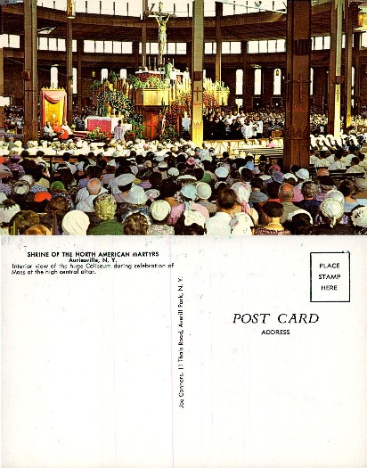 Mass Celebration at Central Altar in Coliseum