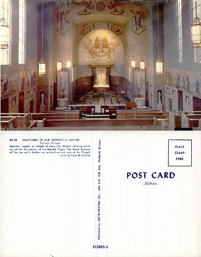 Chapel Interior, Sanctuary of Sorrowful Mother