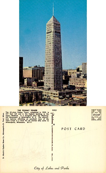Foshay Tower and Minneapolis Skyline