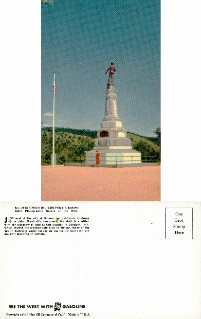 John Marshall Monument, Coloma