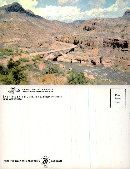 Salt River Bridge on US Highway 60