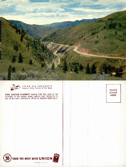 Pine Canyon Highway Scenic Drive
