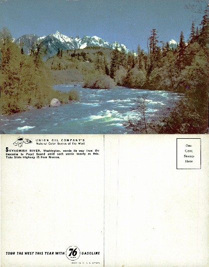 River with Mountains and Forest