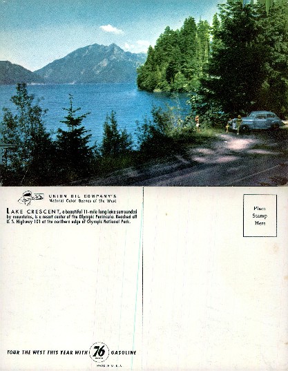 Lake Crescent Roadside View