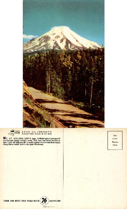 Mt. St. Helens and Forest Road