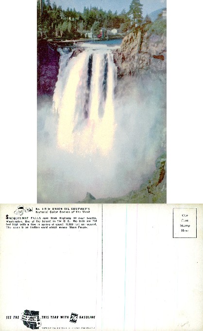 Snoqualmie Falls Waterfall