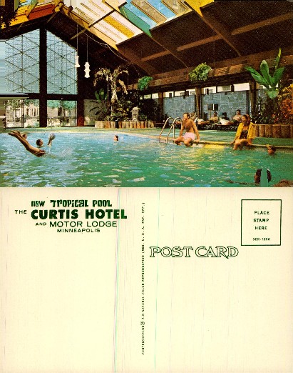 Indoor Tropical Pool at Curtis Hotel