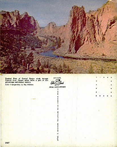 Crooked River Canyon Landscape