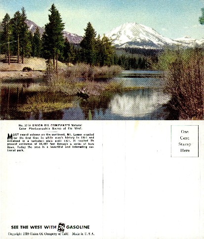 Mt. Lassen Volcanic Landscape