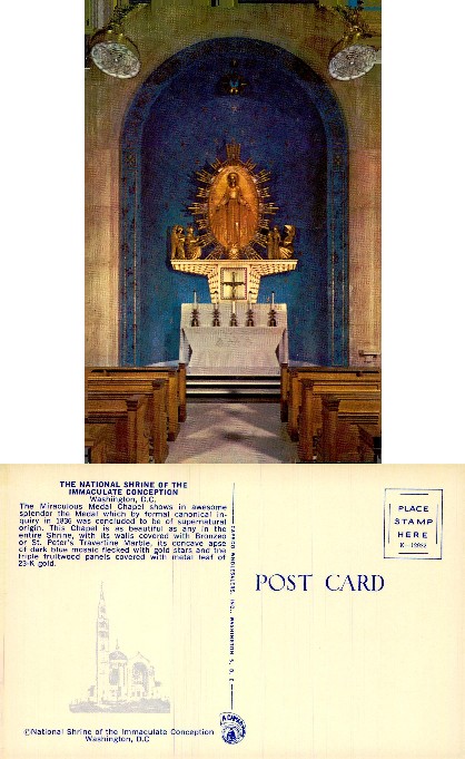 Miraculous Medal Chapel Interior