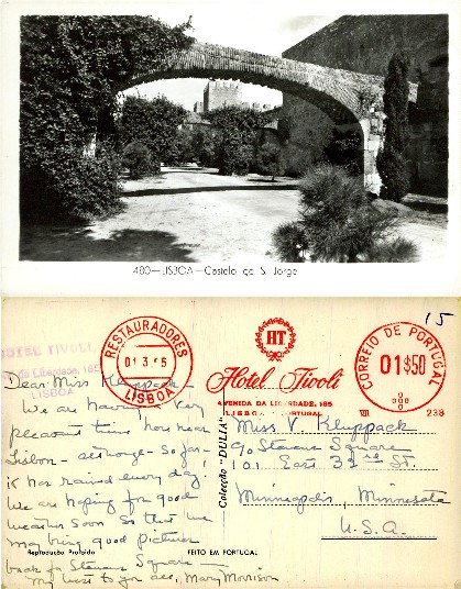 Castelo de S. Jorge Archway and Walls