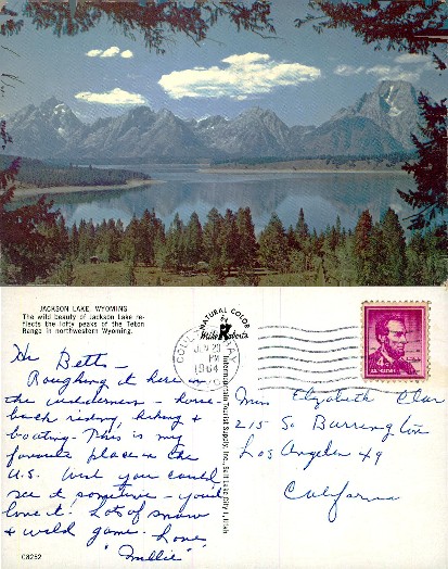 Jackson Lake with Teton Range