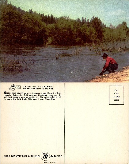 Gold Panning on American River