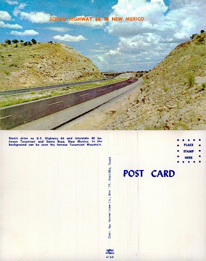Scenic Highway 66 and Interstate 40