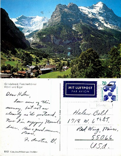 Grindelwald Village & Swiss Alps Panorama