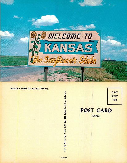 Welcome to Kansas Sign