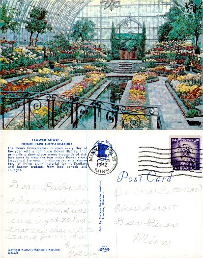 Flower Show, Como Park Conservatory