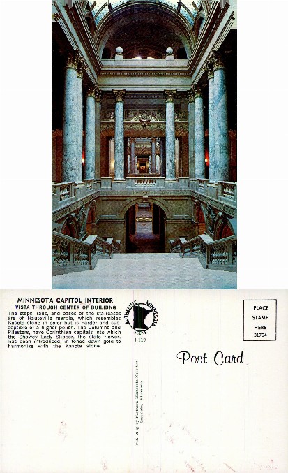 Minnesota Capitol Grand Staircase & Rotunda