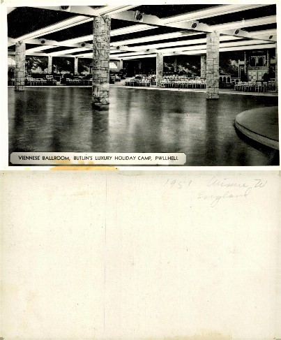 Viennese Ballroom, Butlin's Pwllheli