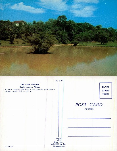 Lake Garden with Trees and Building