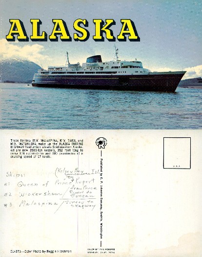 Alaska Marine Highway Ferry Malaspina