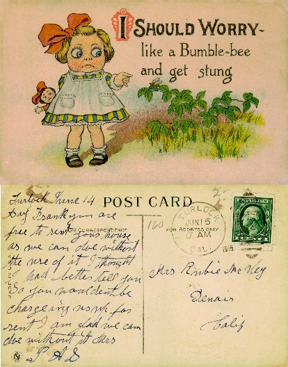 Girl with Doll and Bumblebee