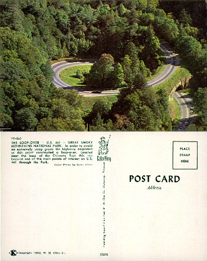 Road Loop in Smoky Mountains Park