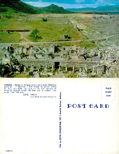 Ephesus Ancient Theatre Ruins