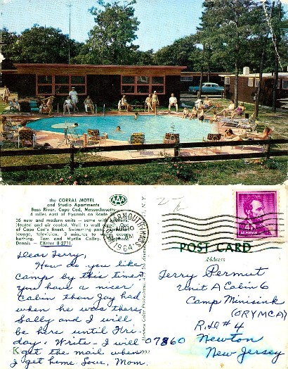 Motel Swimming Pool with Guests