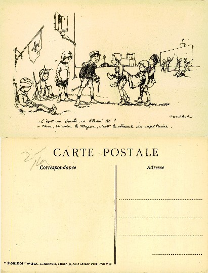 Children Playing Soldier
