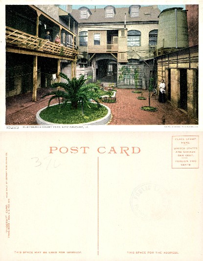Old French Court Yard, New Orleans