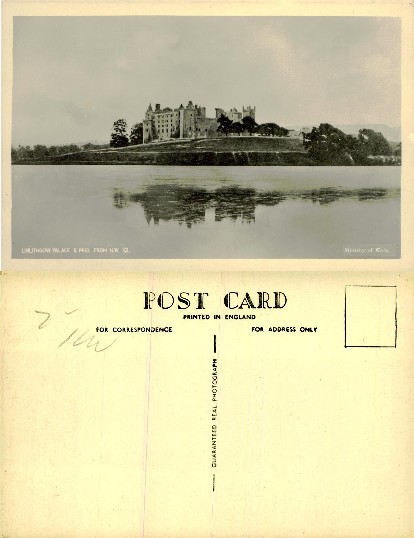 Linlithgow Palace and Peel from N.W.