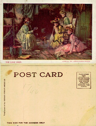Women Consulting a Fortune Teller