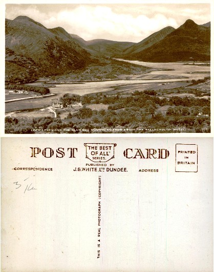 Loch Leven & Glen Coe Mountains