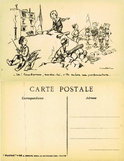 Children Playing Soldiers