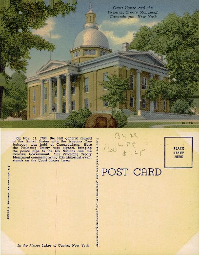 Court House & Pickering Treaty Monument