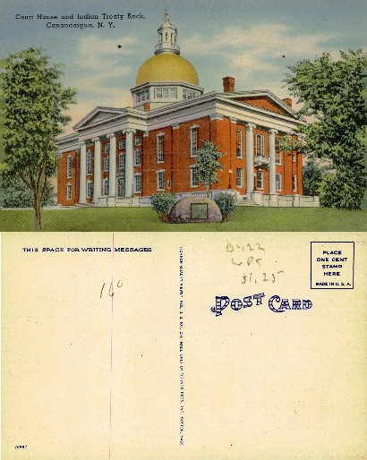 Court House and Indian Treaty Rock