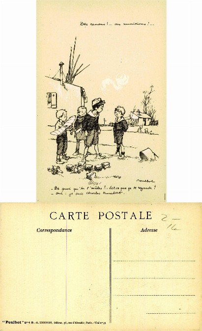 Boys Playing with Toy Military Objects