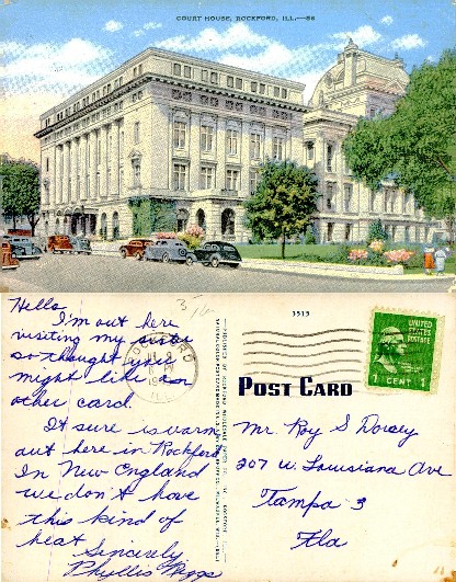 Court House, Rockford, Illinois