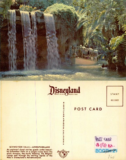 Jungle Cruise Boat & Schweitzer Falls