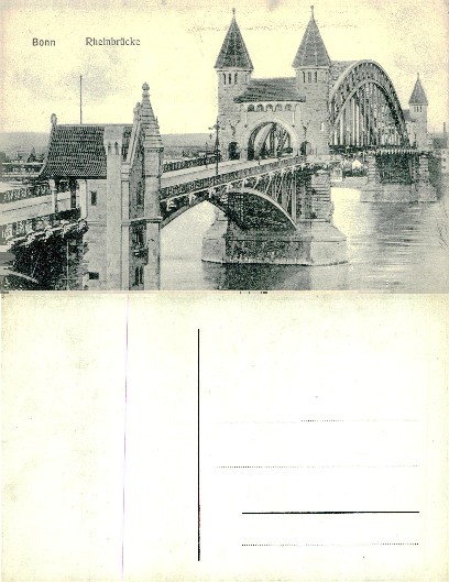 Rhine Bridge with Towers