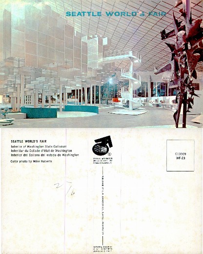 Interior of Washington State Coliseum