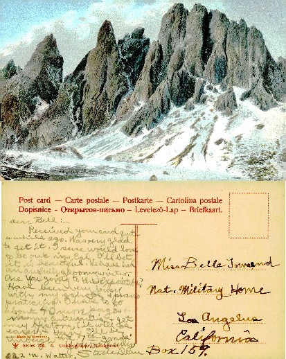 Snow-capped Mountain Peaks