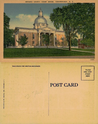 Ontario County Court House, Canandaigua