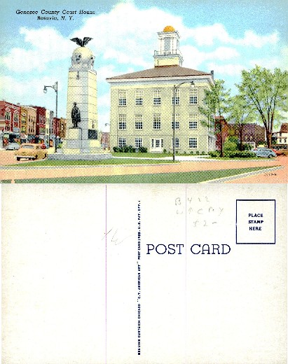 Genesee County Court House & Monument